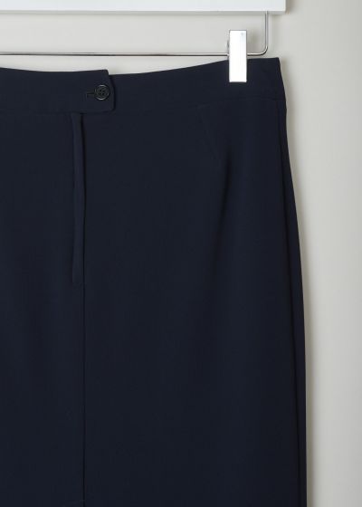Aspesi Navy blue pencil skirt 