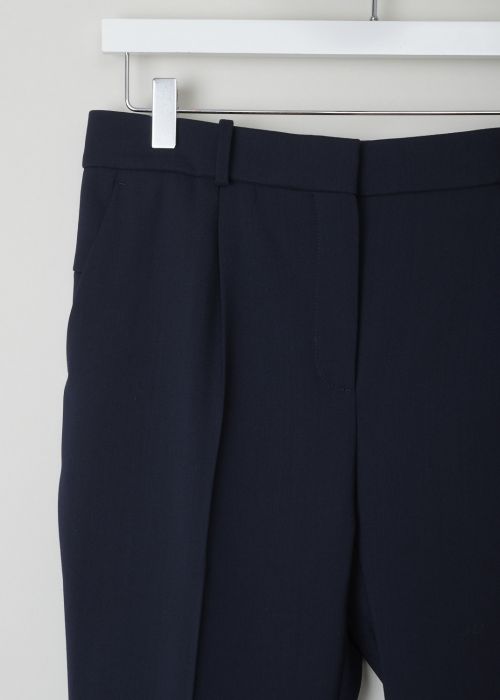 Balenciaga Pleated navy pants 