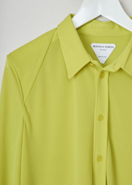 Bottega Veneta See-through yellow blouse 