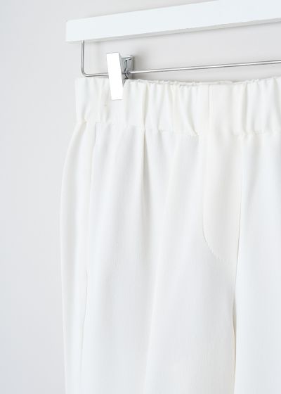 Brunello Cucinelli White straight-leg pants