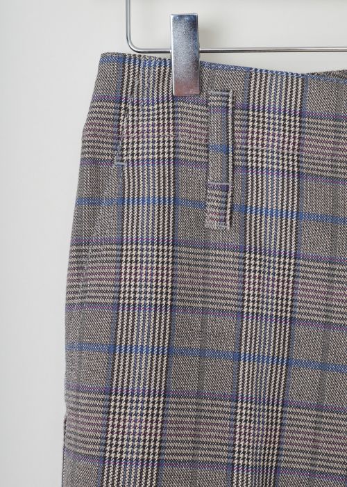 Brunello Cucinelli Tri-colored checked pants
