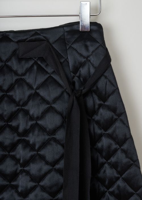 Céline Quilted skirt with bow detail