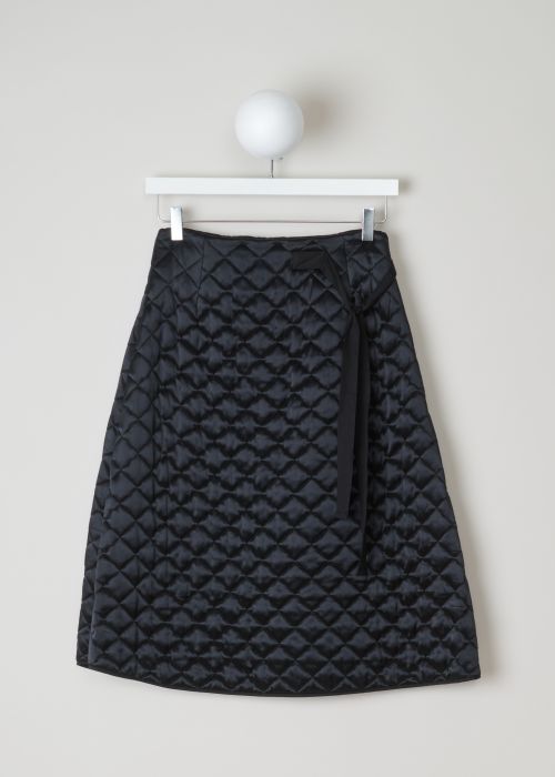 Céline Quilted skirt with bow detail photo 2