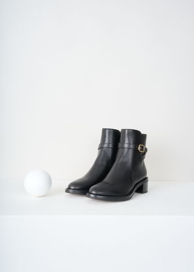 Celine Jodhpur Ankle boots in Black