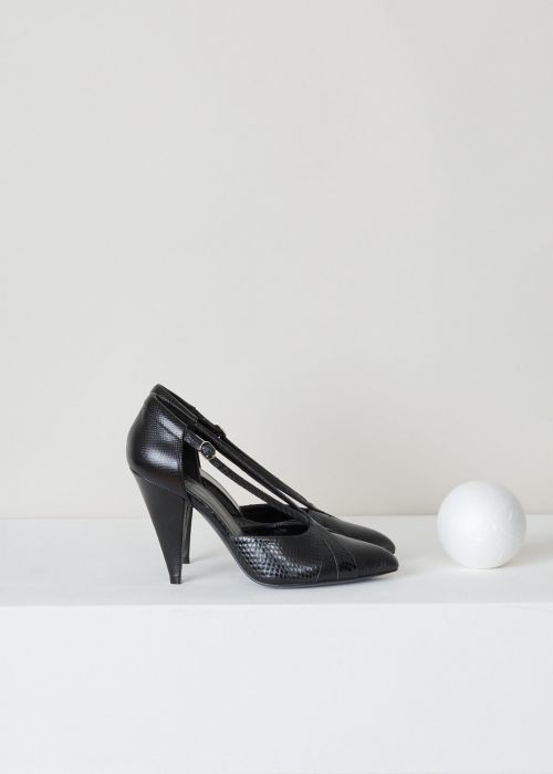 Celine Decussate-strap triangle heel pumps  photo 2