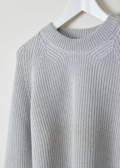 Chloé Light grey chunky knit sweater 