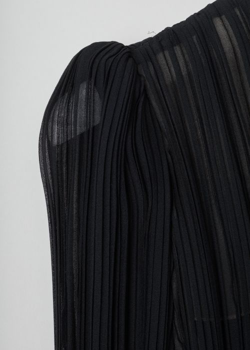 Chloé Pleated black dress
