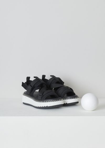ChloÃ© Flat black Lilli sandals