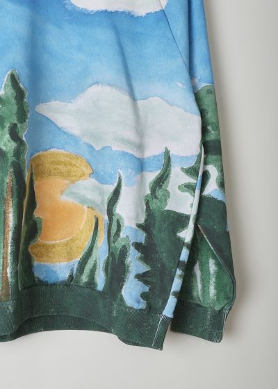 Chloé Crewneck sweater with forest print