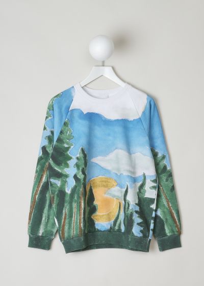 Chloé Crewneck sweater with forest print photo 2