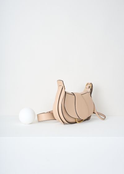 Chloé Ride crossbody bag in Floral grey 