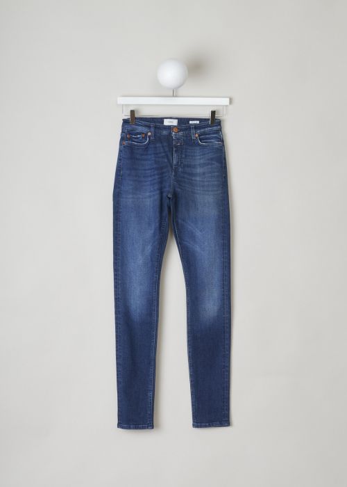 Closed Mid-blue high-waist skinny jeans  photo 2