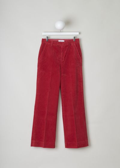 Closed Red ribbed trousers photo 2