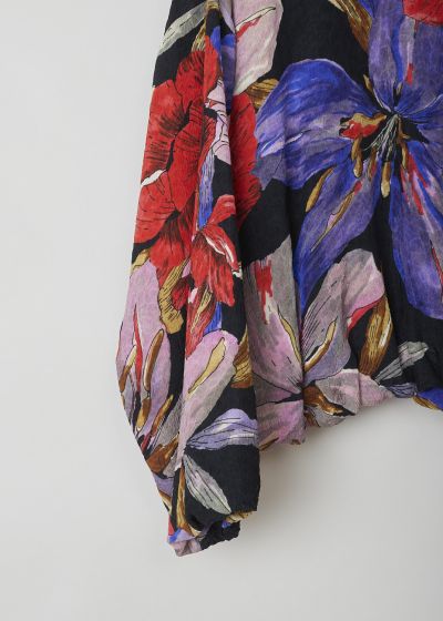 Dries van Noten Top with multicolor floral print 