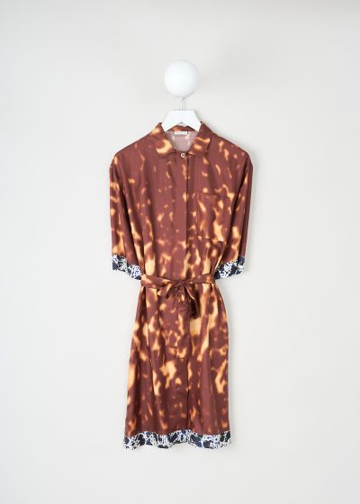 Dries van Noten Doralia dress in Rust photo 2