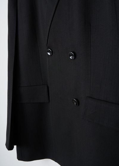 Jil Sander Black double-breasted jacket
