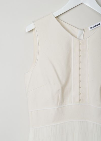 Jil Sander Off-white summer dress 