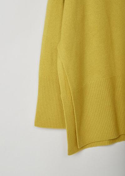 Lisa Yang Mustard yellow cashmere sweater