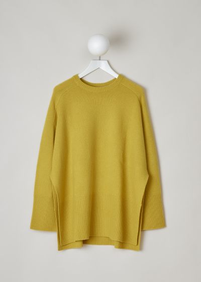 Lisa Yang Mustard yellow cashmere sweater photo 2