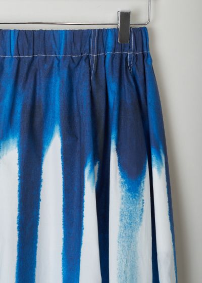 Marni Blue and white printed skirt