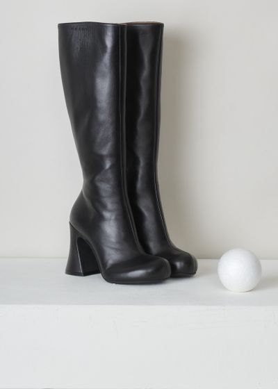Marni Black knee-high boots 