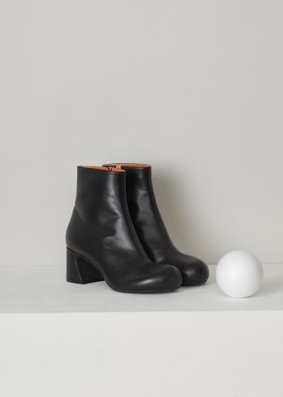 Marni Black ankle boots with block heel