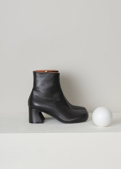 Marni Black ankle boots with block heel photo 2