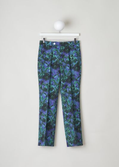 Plan C Multicolored floral trousers  photo 2