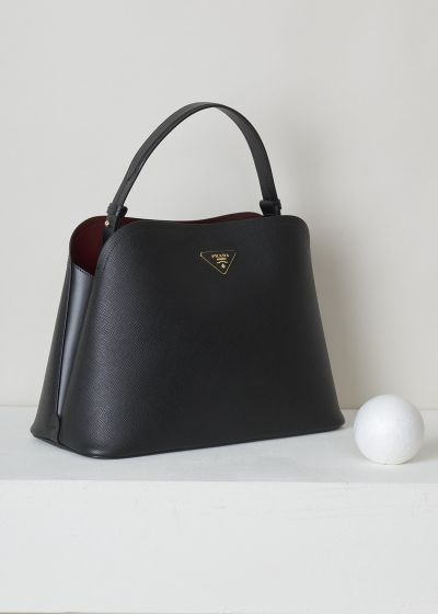 Prada Medium Matinée shoulder bag in black