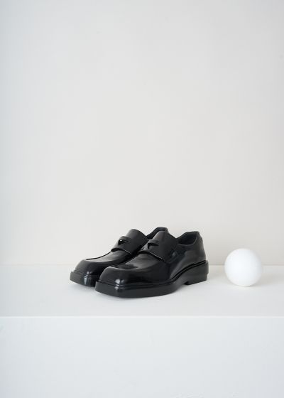 Prada Chunky black mocassins