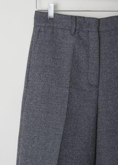 Prada Grey tweed trousers