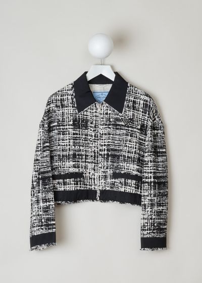 Prada Black and white tweed jacket photo 2