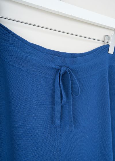 Pringle of Scotland Blue merino wool pants