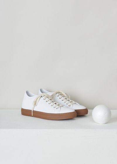 Sofie d’Hoore White leather Frida sneakers