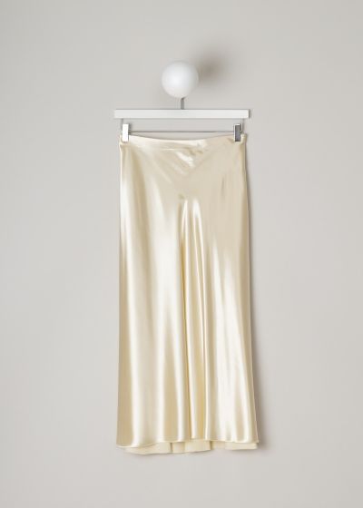 The Row Satin Medela skirt in vanilla  photo 2