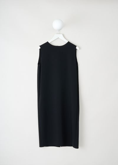 The Row Black crepe Mirna dress photo 2