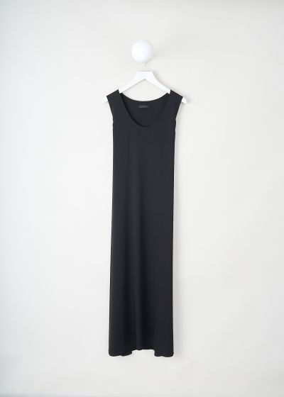 The Row Black silk Tymo dress photo 2