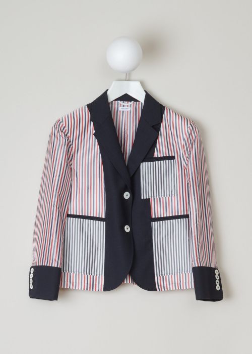 Thom Browne Red and blue striped jacket  photo 2