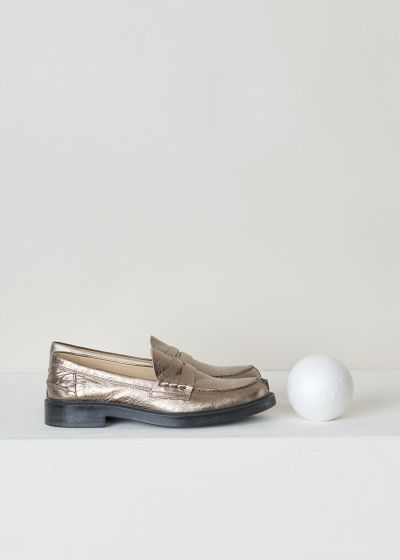 Tods Bronze penny loafers  photo 2