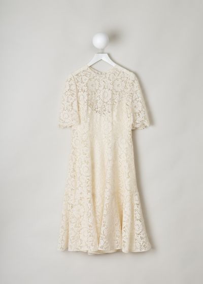 Valentino White lace midi dress photo 2