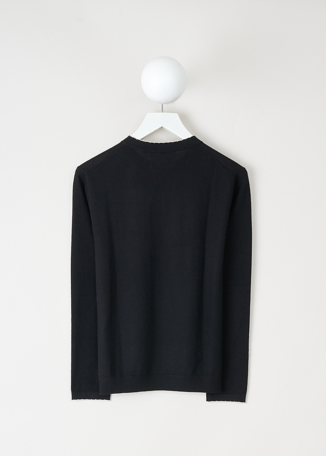 Black cashmere sweater by Lisa Yang at Kiki's Stocksale