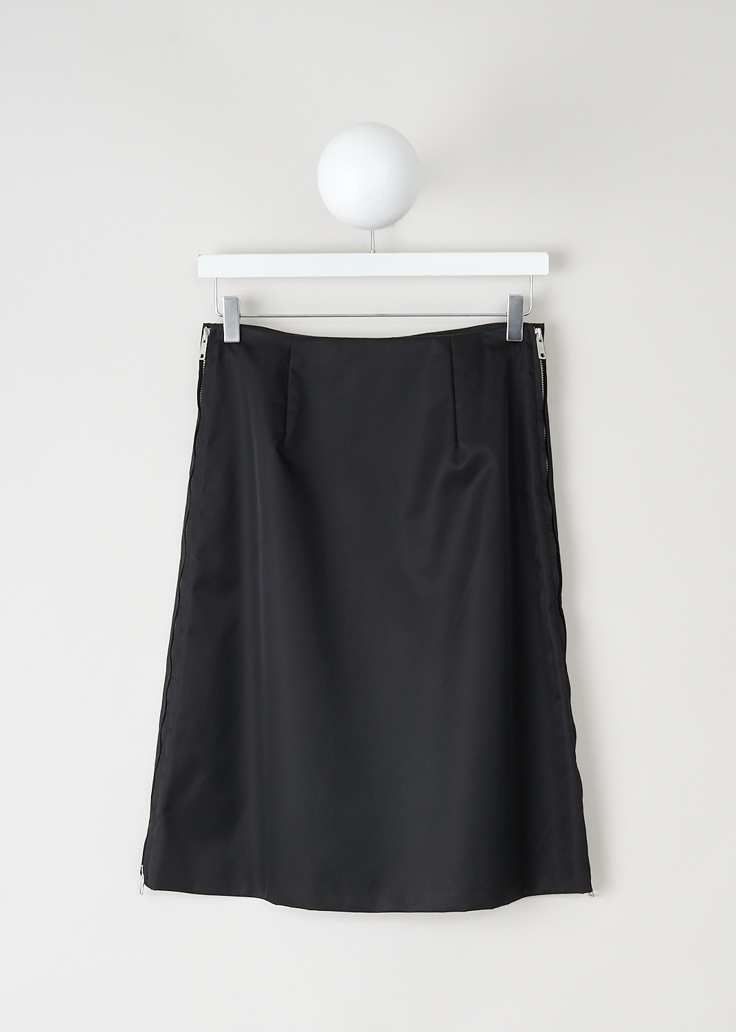 Luxury designer skirt by Prada at Kiki's Stocksale boutique Maastricht