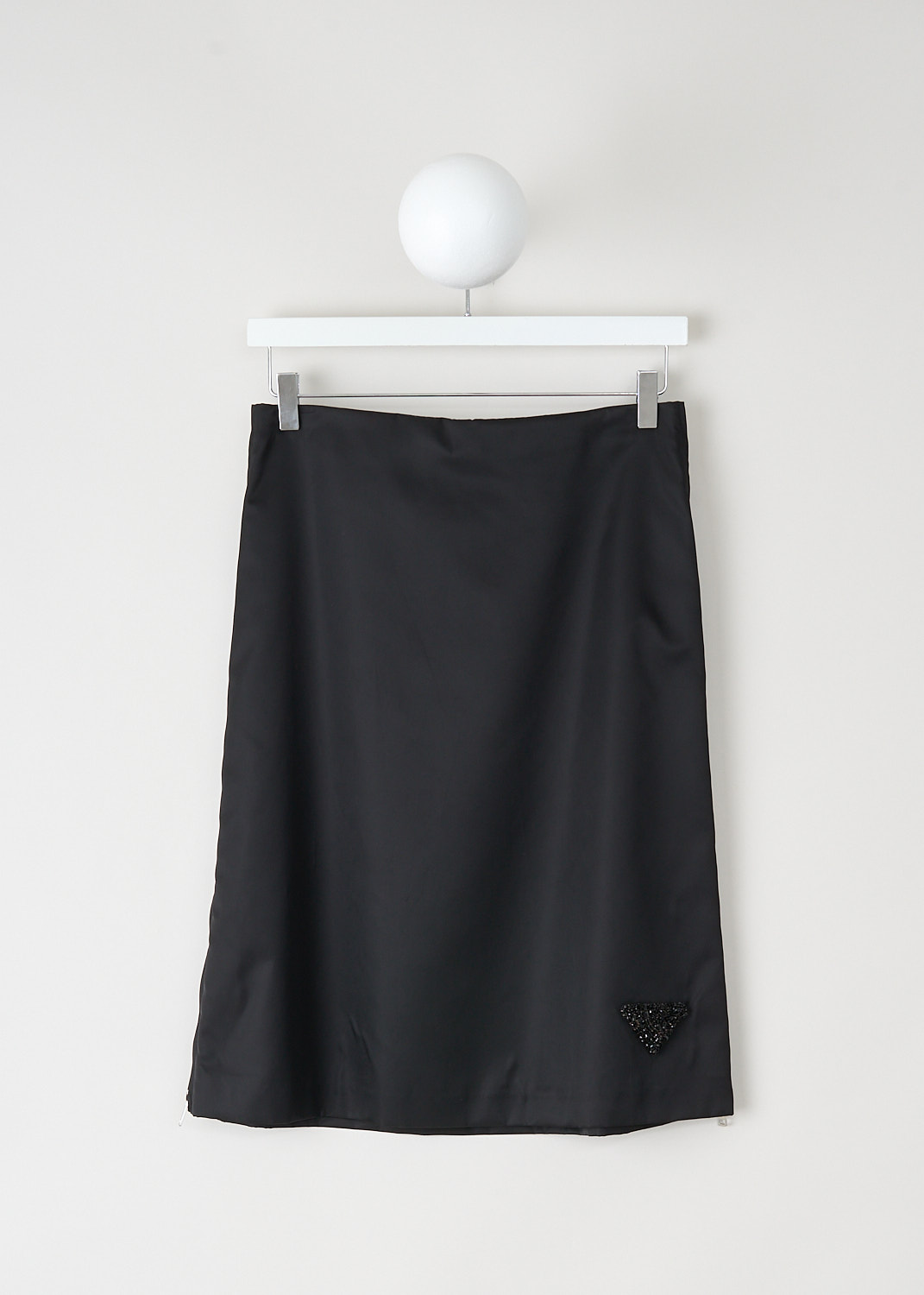Luxury designer skirt by Prada at Kiki's Stocksale boutique Maastricht