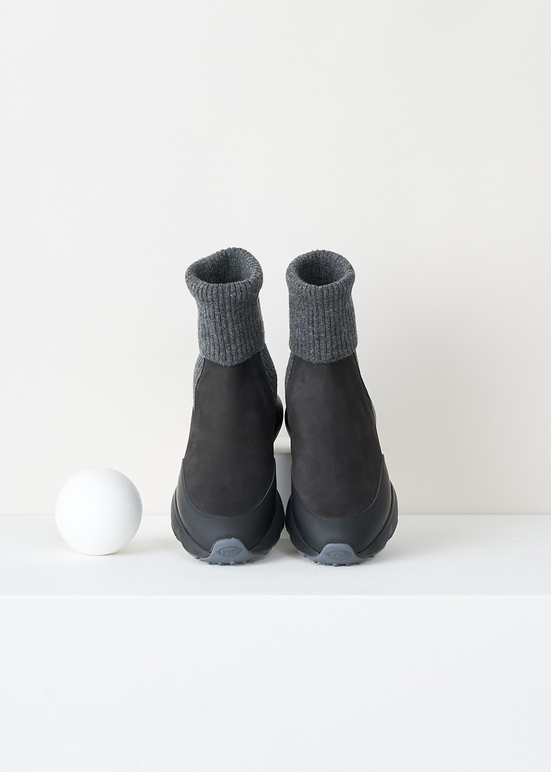 Statement designer leather boots by Tod's at Kiki's Stocksale Maastricht